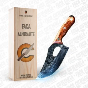 Faca Almirante – Cutelaria Forjada Á Mão + Garantia