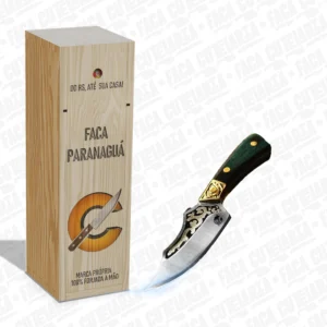 Mini Faca Paranaguá – Cutelaria Forjada Á Mão + Garantia