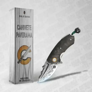 Canivete Artesanal Paverama – Cutelaria Forjada À Mão + Garantia