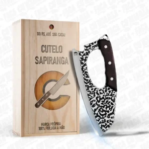 Cutelo Artesanal Sapiranga – Cutelaria Forjada Á Mão + Garantia