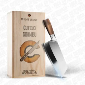 Cutelo Artesanal Sinimbu – Cutelaria Forjada À Mão + Garantia