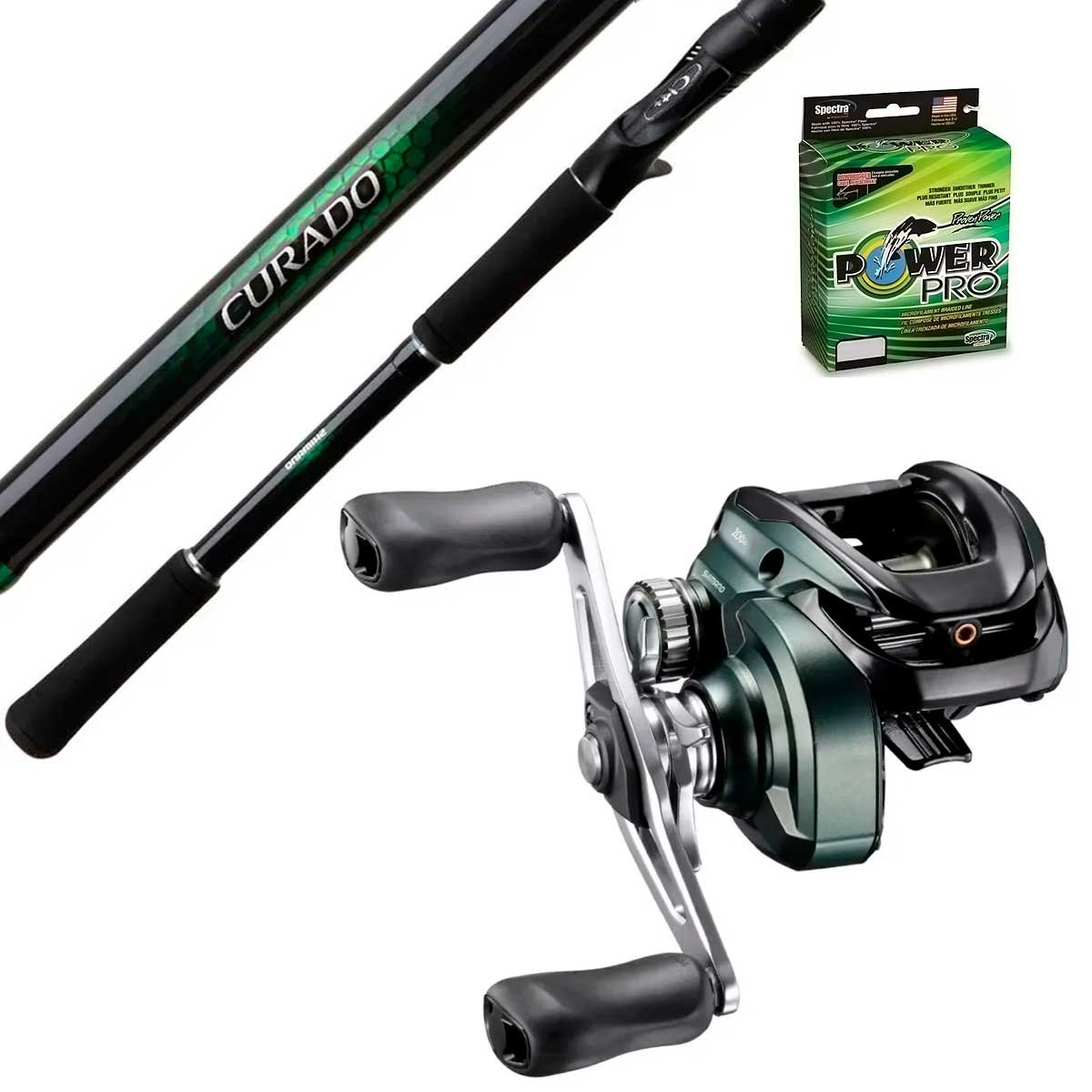 Conjunto Dourado Shimano Curado